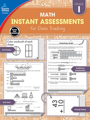 cover image of Instant Assessments for Data Tracking, Grade 1 - Math